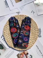 Unisex Vintage-stil Kreis Farbblock Handschuhe 1 Paar sku image 4