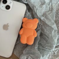 Bear Silica Gel Cute Mobile Phone Holder sku image 9