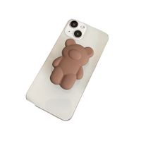 Bear Silica Gel Cute Mobile Phone Holder main image 3