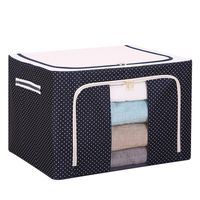 Casual Multicolor Pvc Stainless Steel Storage Box main image 4