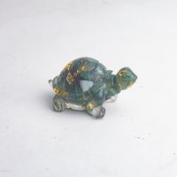 Cartoon Style Tortoise Synthetic Resin Ornaments Artificial Decorations main image 5