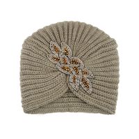 Women's Basic Vintage Style Simple Style Flower Beaded Eaveless Wool Cap sku image 8