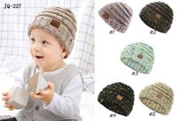 Niños Unisex Lindo Estilo Simple Raya Gorro De Lana main image 4