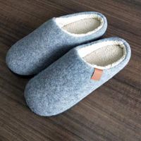 Unisex Casual Solid Color Round Toe Cotton Shoes sku image 2