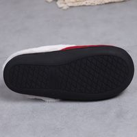 Unisex Casual Plaid Round Toe Cotton Slippers main image 2