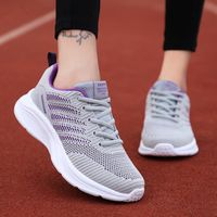 Women's Casual Solid Color Round Toe Sports Shoes main image 4