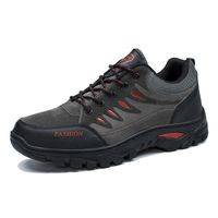 Men's Casual Sports Stripe Round Toe Hiking Shoes sku image 6