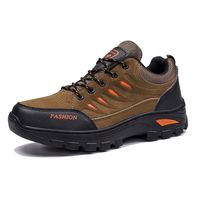 Men's Casual Sports Stripe Round Toe Hiking Shoes sku image 9