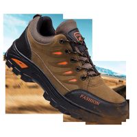 Men's Casual Sports Stripe Round Toe Hiking Shoes main image 3