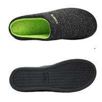 Men's Casual Solid Color Round Toe Cotton Slippers main image 1