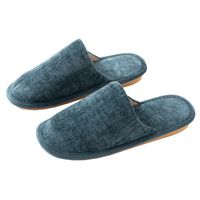 Unisex Basic Solid Color Round Toe Home Slippers main image 3