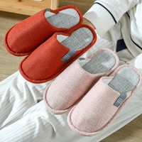 Unisex Casual Plaid Round Toe Open Toe Home Slippers main image 2