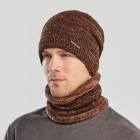 Hommes Style Simple Lettre Couleur Unie Bonnet De Laine main image 3