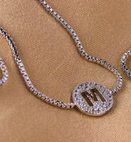 Elegant Lady Streetwear Letter Copper Plating Inlay Zircon Bracelets sku image 7