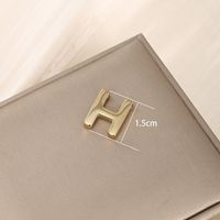 1 Piece 304 Stainless Steel 18K Gold Plated Letter sku image 8