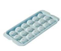 Fashion Round Ice Tray With Lid Plastic Ice Cube Mold sku image 3