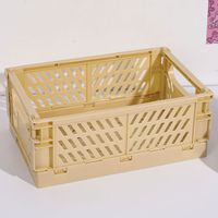 Casual Solid Color Plastic Storage Basket sku image 5