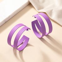 1 Pair Streetwear Korean Style Round Plating Alloy Gold Plated Earrings main image 1