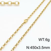Fashion Geometric Titanium Steel 18K Gold Plated Bracelets In Bulk sku image 33