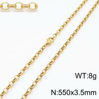 Fashion Geometric Titanium Steel 18K Gold Plated Bracelets In Bulk sku image 35