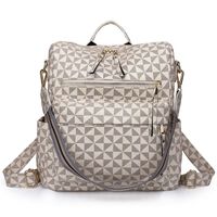 Plaid Daily Women's Backpack sku image 21