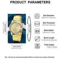 Casual Solid Color Buckle Quartz Women's Watches main image 7