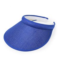 Unisex Simple Style Solid Color Curved Eaves Sun Hat sku image 2