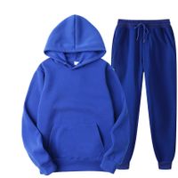 Women's Hoodies Sets Long Sleeve Casual Solid Color main image 6
