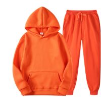 Women's Hoodies Sets Long Sleeve Casual Solid Color main image 2