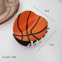 Casual Cute Basketball Acetic Acid Sheets Hair Claws main image 2