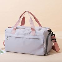 Unisex Streetwear Solid Color Oxford Cloth Waterproof Travel Bags main image 5