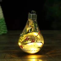Christmas Retro Classic Style Leaves Bulb Plastic Indoor Party Festival Hanging Ornaments sku image 6
