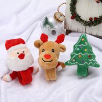 Christmas Cartoon Style Cute Santa Claus Snowman Cloth Family Gathering Party Festival Wristband Decorative Props main image 3