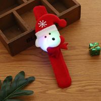 Christmas Cartoon Style Cute Santa Claus Snowman Cloth Family Gathering Party Festival Wristband Decorative Props sku image 16