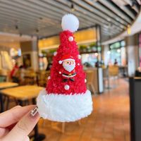 Christmas Basic Classic Style Bow Knot Cloth Family Gathering Party Festival Christmas Hat sku image 7