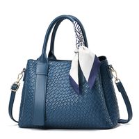 Women's Pu Leather Solid Color Elegant Cute Square Zipper Handbag sku image 4