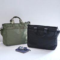 Women's Oxford Cloth Solid Color Elegant Square Zipper Handbag main image 5
