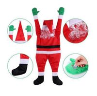 Christmas Cartoon Style Funny Santa Claus Cloth Indoor Outdoor Party Hanging Ornaments main image 2