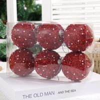 Christmas Basic Classic Style Ball Foam Indoor Party Festival Hanging Ornaments main image 2