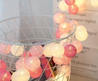 Christmas Romantic Simple Style Ball Pvc Indoor Party String Lights sku image 15