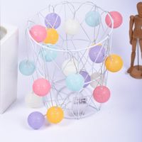 Christmas Romantic Simple Style Ball Pvc Indoor Party String Lights main image 2