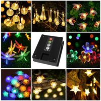 Christmas Retro Simple Style Bulb Pvc Indoor Party String Lights main image 1