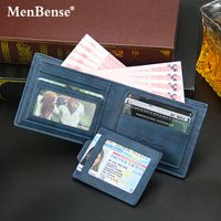 Men's Solid Color Pu Leather Open Small Wallets main image 4