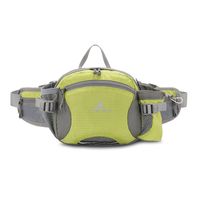 Unisex Classic Style Solid Color Nylon Waterproof Waist Bags sku image 3