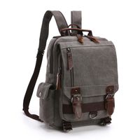 Solid Color Casual Travel Hiking Backpack main image 5