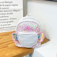 Lettre Forme De Cœur L'école Sac À Dos Pour Enfants sku image 1