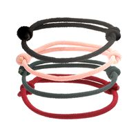 Simple Style Solid Color Stainless Steel Rope None None Women's Bracelets main image 1