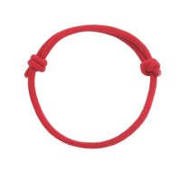 Simple Style Solid Color Stainless Steel Rope None None Women's Bracelets sku image 3