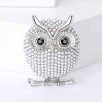 Korean Style Owl Alloy Plating Alloy Women's Brooches sku image 4