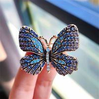 Sweet Butterfly Alloy Artificial Pearls Women's Brooches sku image 59